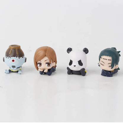 7pcs/set Jujutsu Kaisen Satoru Gojo Itadori Yuji Megumi Kugisaki Sukuna Geto Suguru Anime Figure Toys Cute Doll Collection Model Beauty World Shop