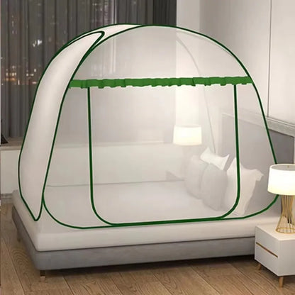 Simple Yurt Mosquito Net Portable Camping Tent Single Double Bed Canopy For Adult Foldable Bunk Mesh Net Breathable Mosquito Net Beauty World Shop