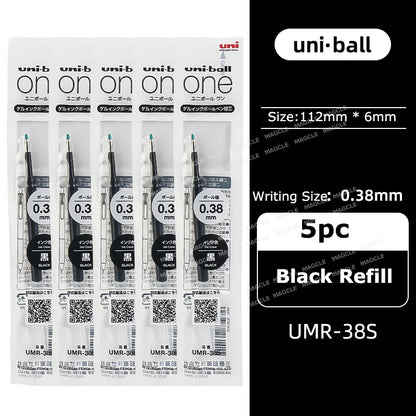uniball ZENTO Standard 0.38/0.5mm Gel Pens,Water-Based Smooth Writing Roller Ball Pens Fit for a variety of occasions Stationery Beauty World Shop