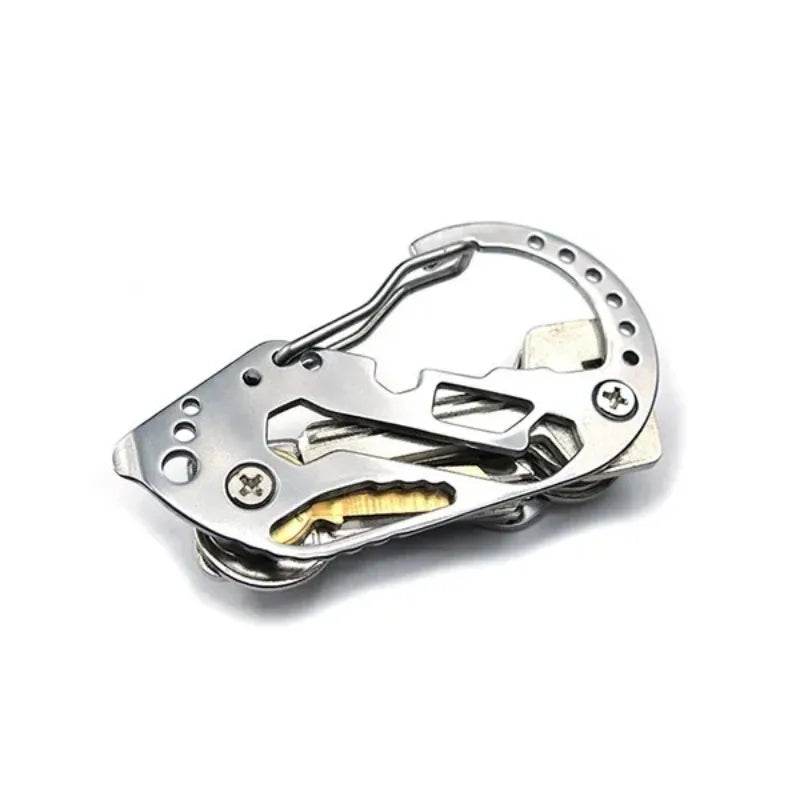 Portable Keys Holder Keyring Wallets Car Key Chain Collector Edc Pocket Key Organizer Bottle Opener Outdoor accessories Tools Beauty World Shop
