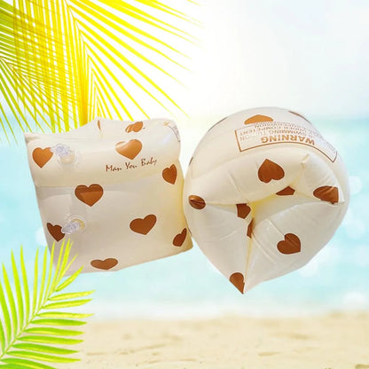 1Pair Pool Buoy Armbands Double Air Bag Inflatable Swimming Pool Float PVC Printed Arm Tube Adult Kids Arm Ring Pool Accessories Beauty World Shop