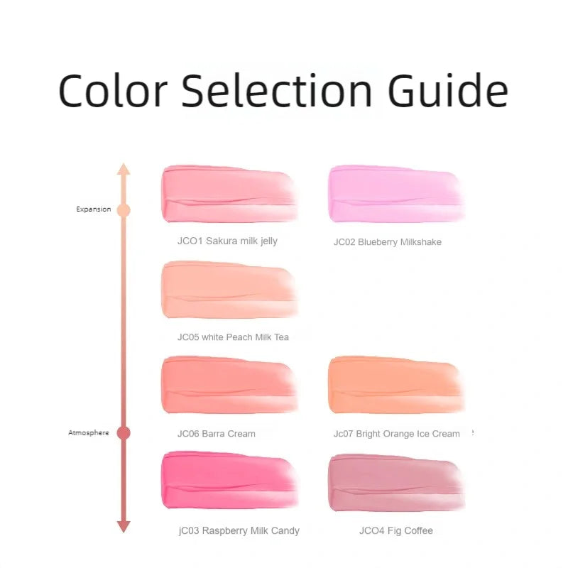 AZTK JC04 Water To Powder Liquid Blush Soft Matte Natural Flush Brightening Cheek Tint Lightweight Blendable Waterproof Makeup Beauty World Shop