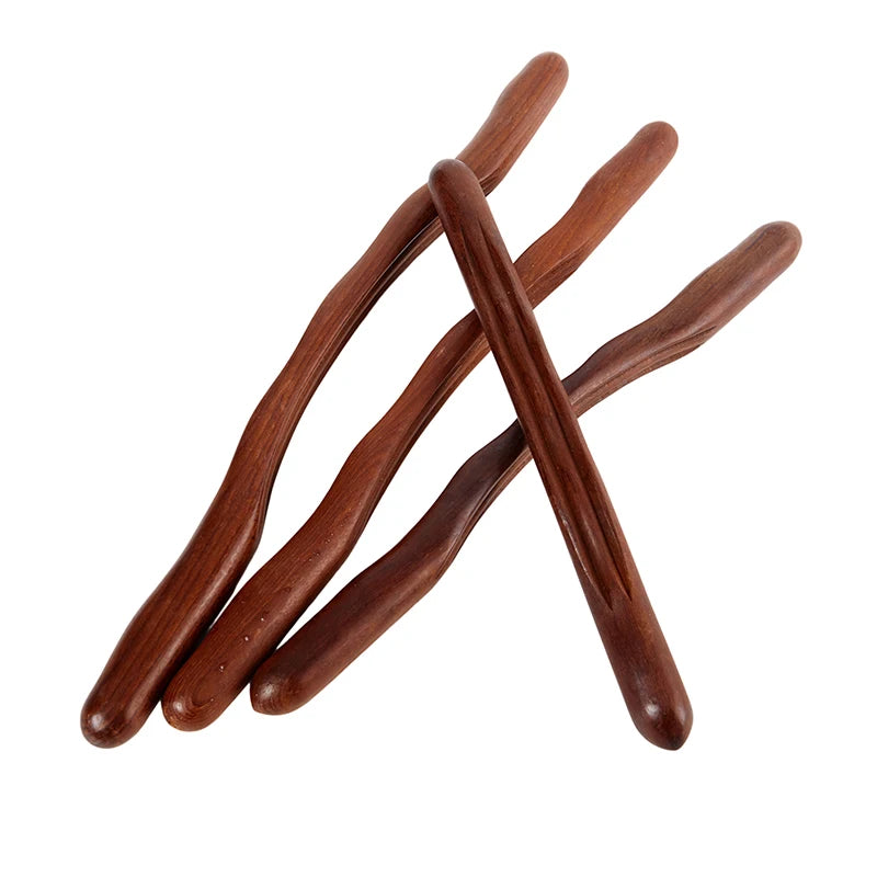 1PC Massage Guasha Scraping Stick Tools Back Shoulder Neck Waist Leg Massager Tools Natural Wood Fast Gua Sha Beauty World Shop