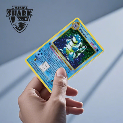 2025 New Pokemons Charizard Blastoise Bulbasaur Eevee Metwo Sticker Film Skin Cover for Credit Debit Card Beauty World Shop