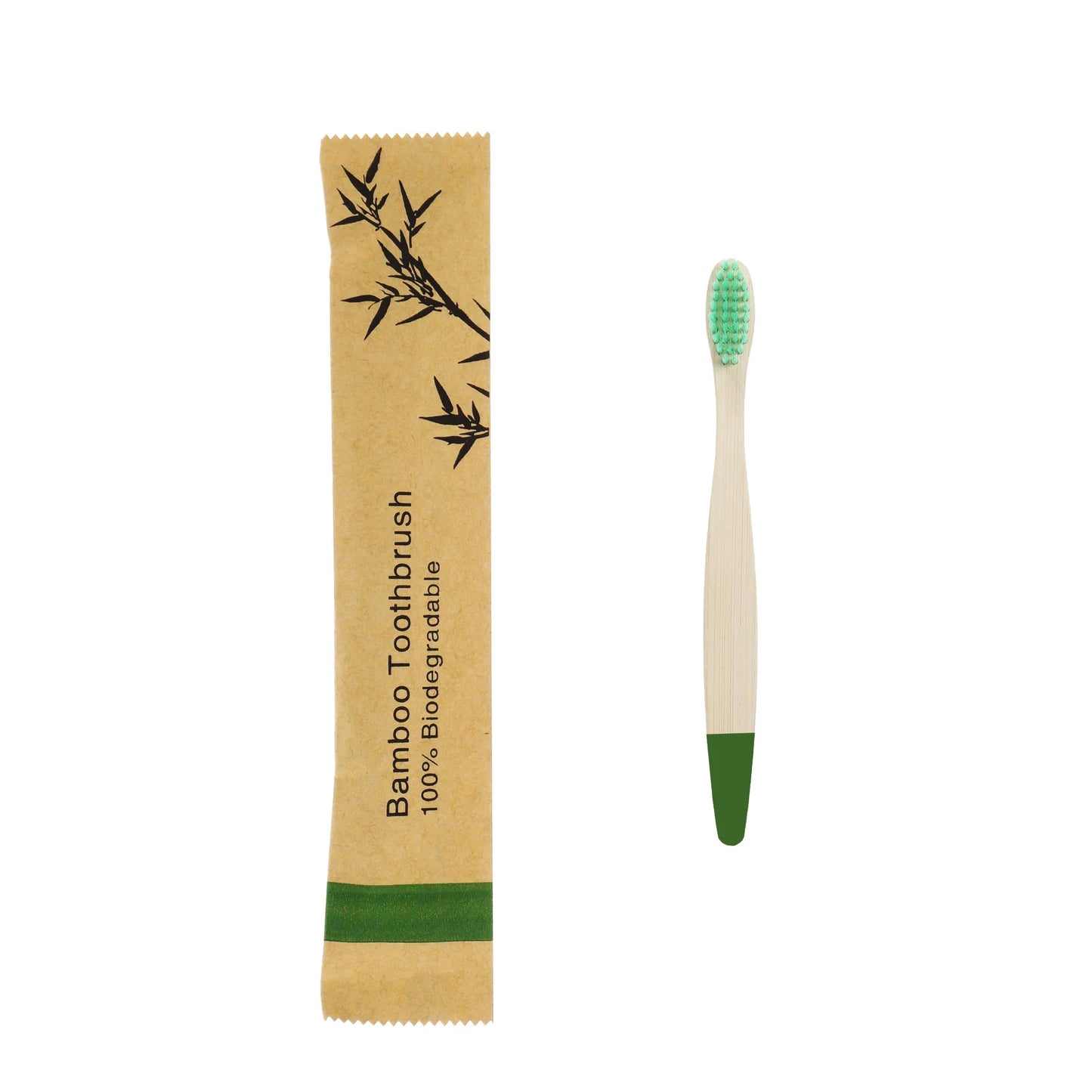 10/20/50/100/150Pcs Children's Bamboo Toothbrush Soft Fiber Bristles Biodegradable Environmentally Friendly Children's Toothbrus Beauty World Shop