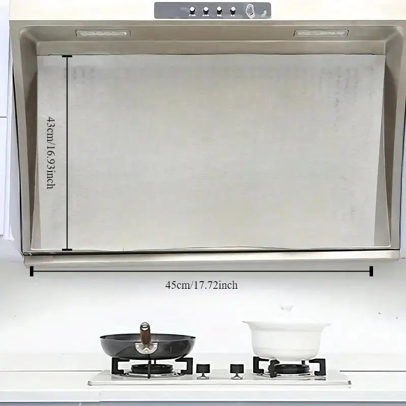 12-Pack Heavy-Duty Range Hood Filters - Oil-Absorbing Mesh Covers for Kitchen Ventilation, Easy Install Beauty World Shop
