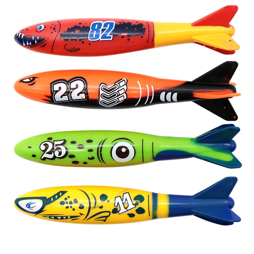 Diving Toys Set Swimming Pool Toys for Kids Diving Sticks Diving Rings Pirate Treasures Fish Toys Octopus Water Swim Bath Toys Beauty World Shop