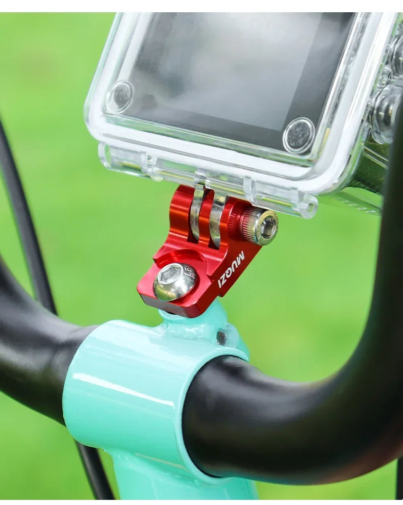 MUQZI For Brompton Folding Bike Light Holder Bicycle Lighting Lamp Mount Adapter Computer Holder Base Bicycle Accessories Beauty World Shop