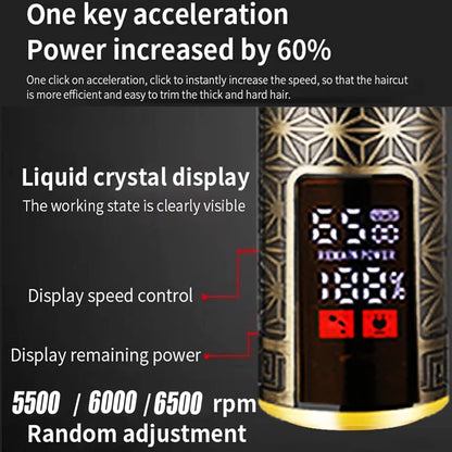 New WaterProof Professional Electric Shaver for Men Razor for Men Mower Beard Trimmer Barber Shaving Machine T9 Hair Clipper Beauty World Shop