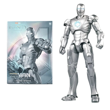 Fondjoy Iron Man Tony Stark MK1 MK2 MK3 MK4 MK5 MK6 MK7 Action Figure Toys Model Collect Garage Kit Children Birthday Gifts Beauty World Shop