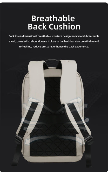 Heroic Knight Men's Daily Laptop Backpack Lightweight Minimalist Commute Office Daypack Women Waterproof Business Trip Schoolbag Beauty World Shop