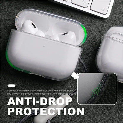 Clear Soft TPU Earphone Case with Lanyard Strap for Airpods Pro 2 3 2nd Generation Air Pods 4 3 1 3rd 2024 Gen Cover Accessories Beauty World Shop