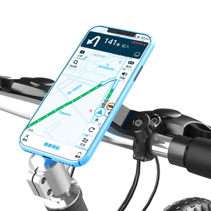Motorcycle Bike Phone Holder Phone Bracket Vibration Damper Bike Handlebar Navigation Support for 4.7-7.2'' Phone Beauty World Shop