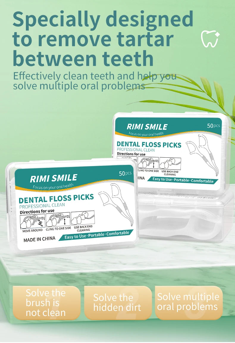 50/150/300/600/1000 PCS dental floss sticks oral care tools Beauty World Shop