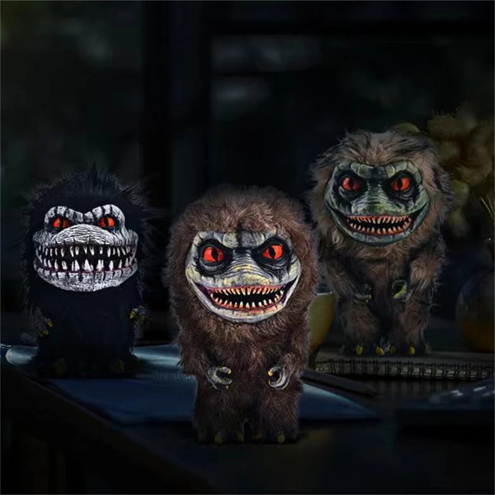 Alien Monster Doll Prop Creepy Plush Doll Horror Movie Alien Prisoner Stuffed Toy Funny Ugly Critters Halloween Party Decoration Beauty World Shop