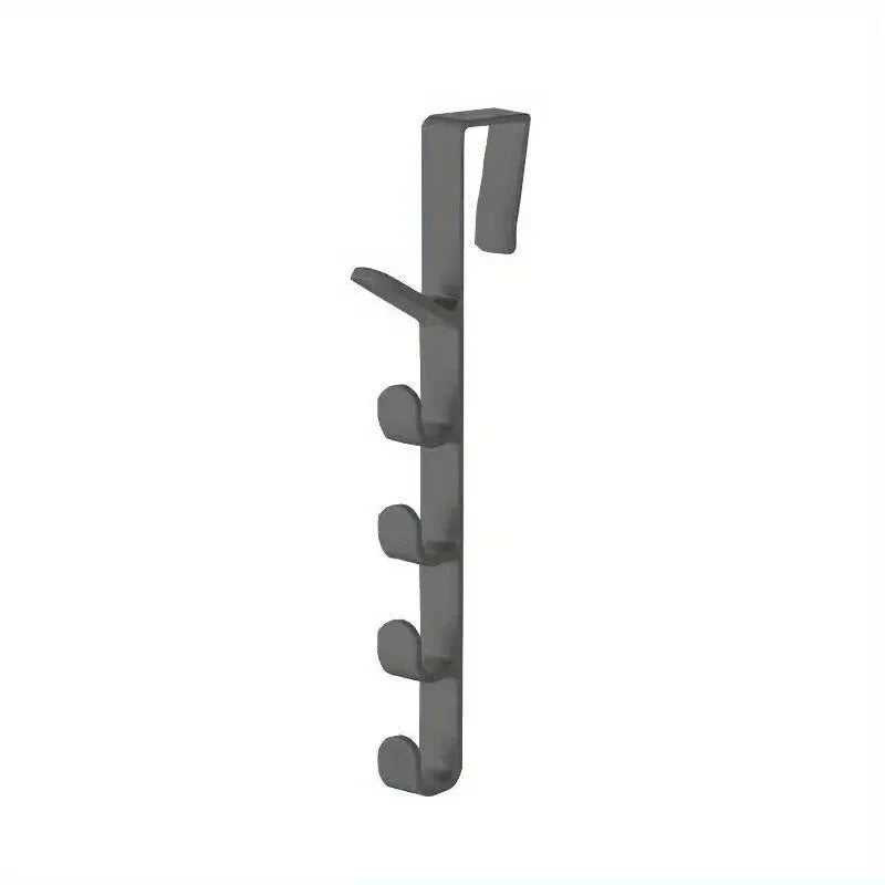 1pc Bedroom Door Hanger Clothes Hanging Rack Over The Door Plastic Home Storage Organization Hooks, Purse Holder For Bags Rails Beauty World Shop