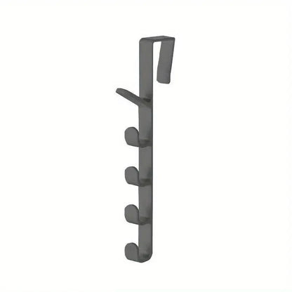 1pc Bedroom Door Hanger Clothes Hanging Rack Over The Door Plastic Home Storage Organization Hooks, Purse Holder For Bags Rails Beauty World Shop