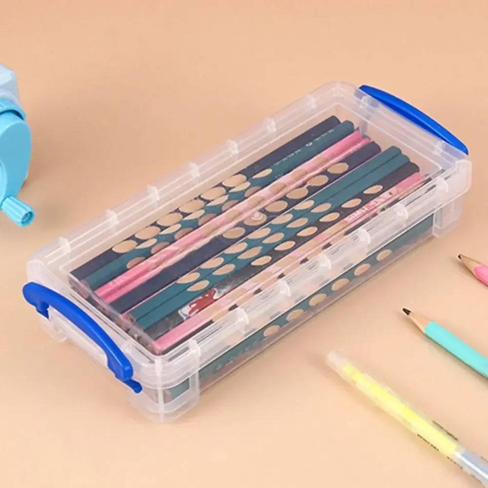 3/6-layer Paintbrush Box Watercolor Detachable Pen Storage Box Color Multi-function Stationery Organizer School Supplies Beauty World Shop