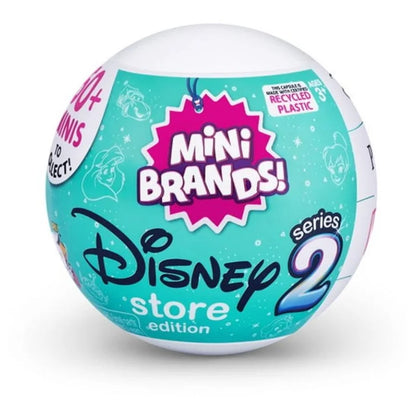 Disney 5 Surprise Capsule Toys Mini Brands Series 3 Mystery Blind Box Fashion Surprise Ball Cartoon Figures Collectible Toys Beauty World Shop