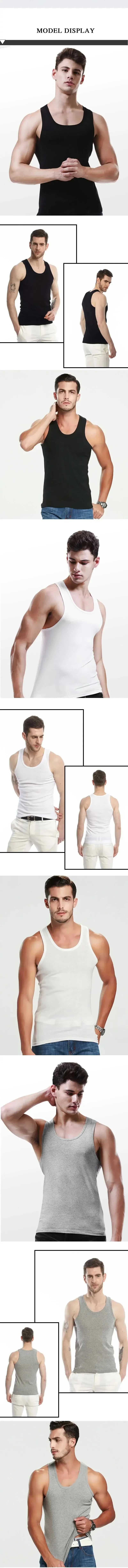 2025 New Men's summer lightweight cotton tight vest, casual family pajamas, outdoor tight top, breathable quick-drying vest Beauty Trend Shop