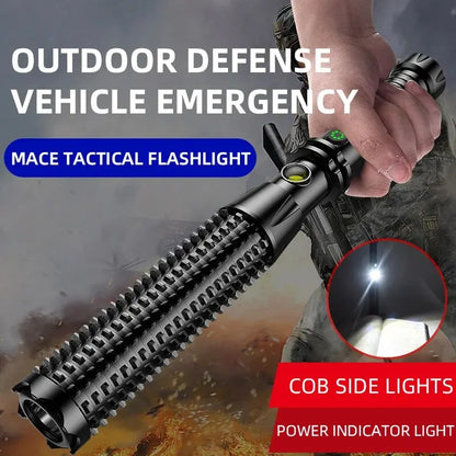 Wolf Tooth Lamp Rod Strong Light Charging Outdoor Super Bright Multi Functional Vehicle Retractable Self Defense Window Patrol Beauty World Shop