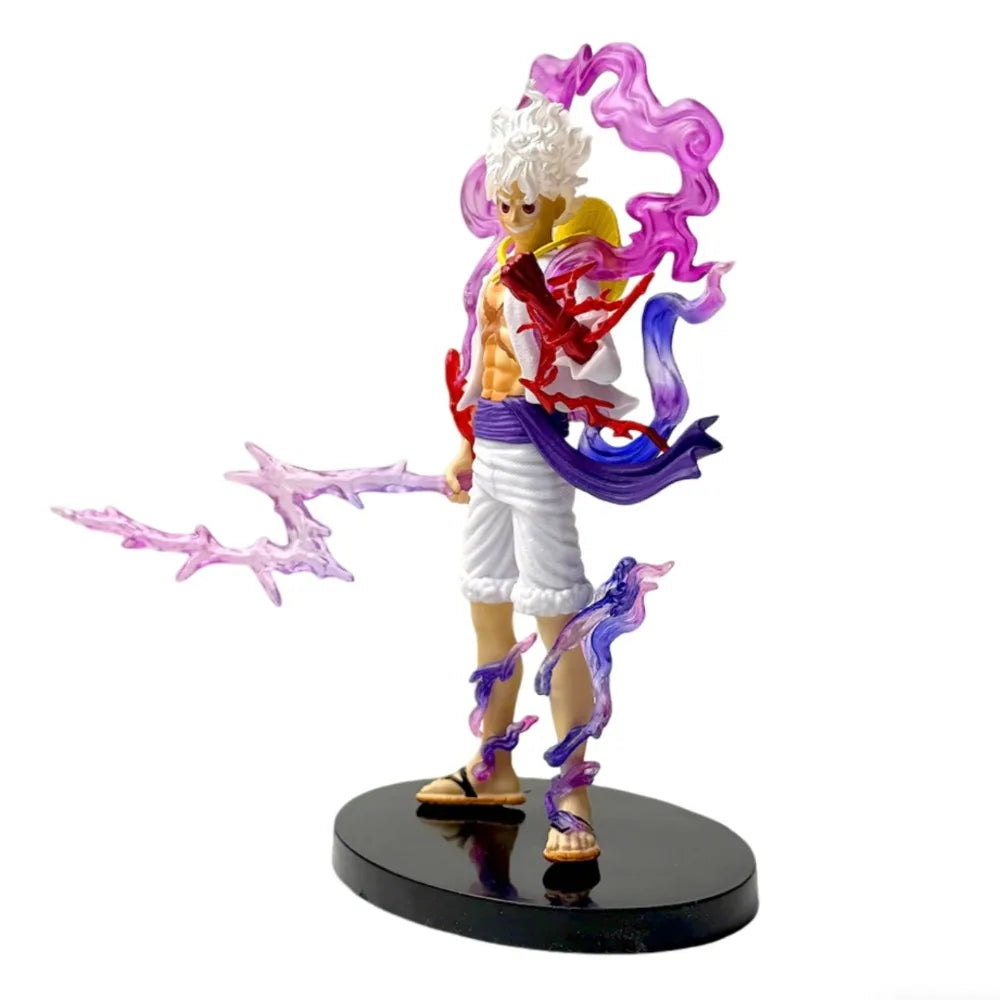 21cm One Piece Anime figure Luffy GEAR 5 Figurine Nika Luffy Sun God Action Figures Collectible Model Toys Gift Beauty World Shop