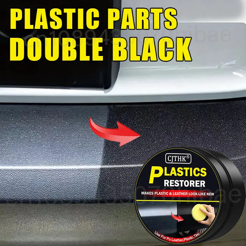 Car Plastic Restorer Back To Black Gloss Car Cleaning Products Plastic Leather Restore Auto Polish And Repair Coating Renovator Beauty World Shop
