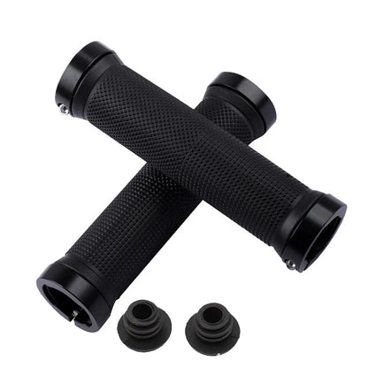 Anti Slip BMX Bicycle Grips MTB Rubber Bilateral Lock Cycling Bikes Handlebar Grips Cycling Handlebar Sleeve Bike Accessories Beauty World Shop