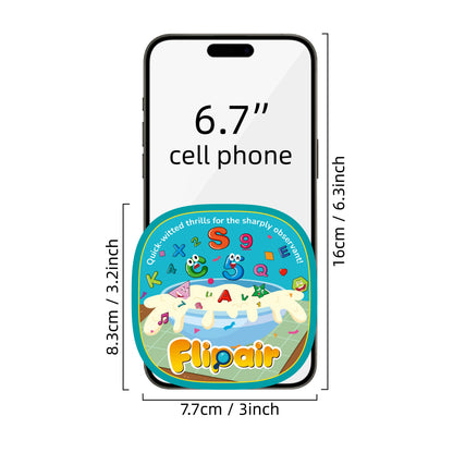 Flipair Number & Shape Matching Card Game, Fun Visual Perception Game for Family, School, Parties & Travel Beauty World Shop