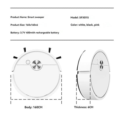 Smart Vacuum Cleaning Robot Mini Mopping Suction And Sweeping Integrated Fully Automatic Cleaning Sweeping Robot Beauty World Shop
