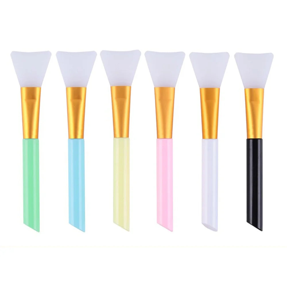 1/4/5/6-pack advanced silicone facial mask brush - mild and soft, suitable for all skin types, formaldehyde free Beauty World Shop