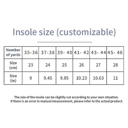 1Pair 4D Cloud Sport Insoles for Shoes PU Air Cushion Sole Soft Shock Absorption Deodorant Breathable Running Orthopedic Insoles Beauty World Shop