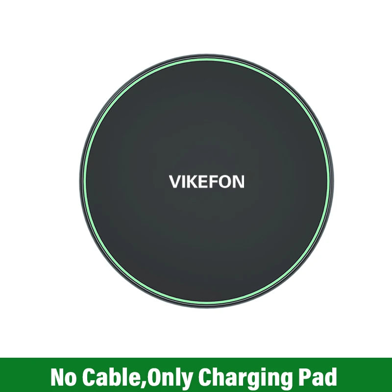 30W Wireless Charger For iPhone 15 14 13 12 X Pro Max Induction Fast Charging Pad Dock Station For Samsung S23 S22 Xiaomi Huawei Beauty World Shop