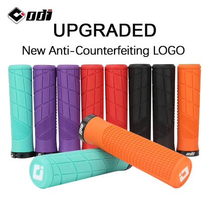 ODI Bicycle Handlebar Grip Lock On Mountain Bike Grip Soft Rubber MTB Cuffs 22.2mm Bicycle Handle Cover Non-slip Bike Handle Beauty World Shop