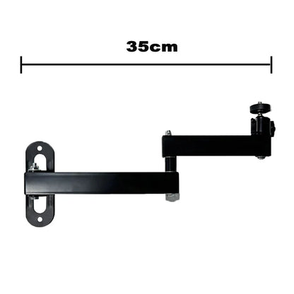 Foldable Wall Mount Projector Bracket Aluminum Alloy Retractable Durable Devices Holder for Home Bedside Hotel Office Beauty World Shop