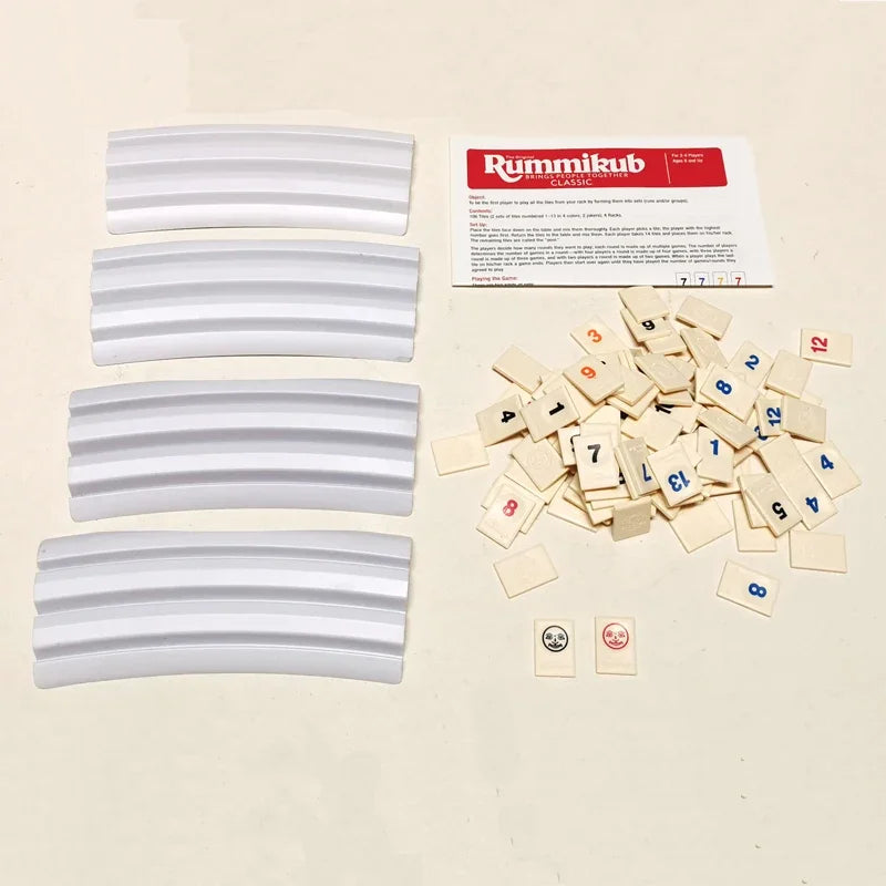 Unleash Fun and Creativity with The Classic Rami Tile Game – Rummikub Board Game Entertainment Set Beauty World Shop
