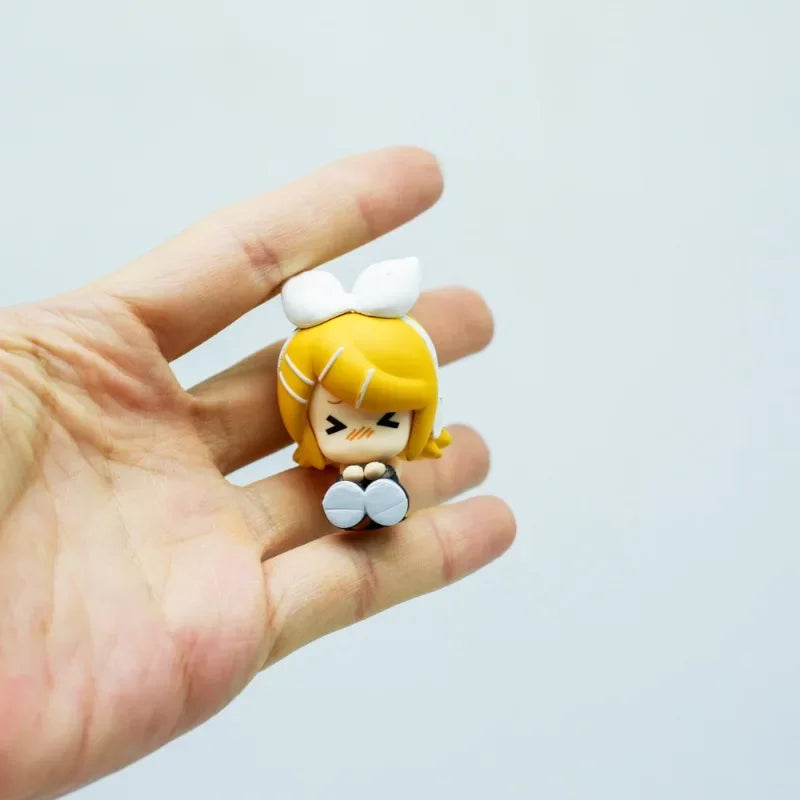 Anime Figure Hatsune Miku Kagamine Rin Kagamine Len Megurine Luka Collection Ornaments Blind Box Toys Children Gifts Beauty World Shop