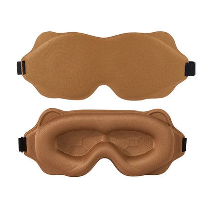 3D Sleeping Mask Block Out Light Soft Padded Sleep Mask For Eyes Slaapmasker Eye Shade Blindfold Sleeping Aid Face Mask Eyepatch Beauty World Shop