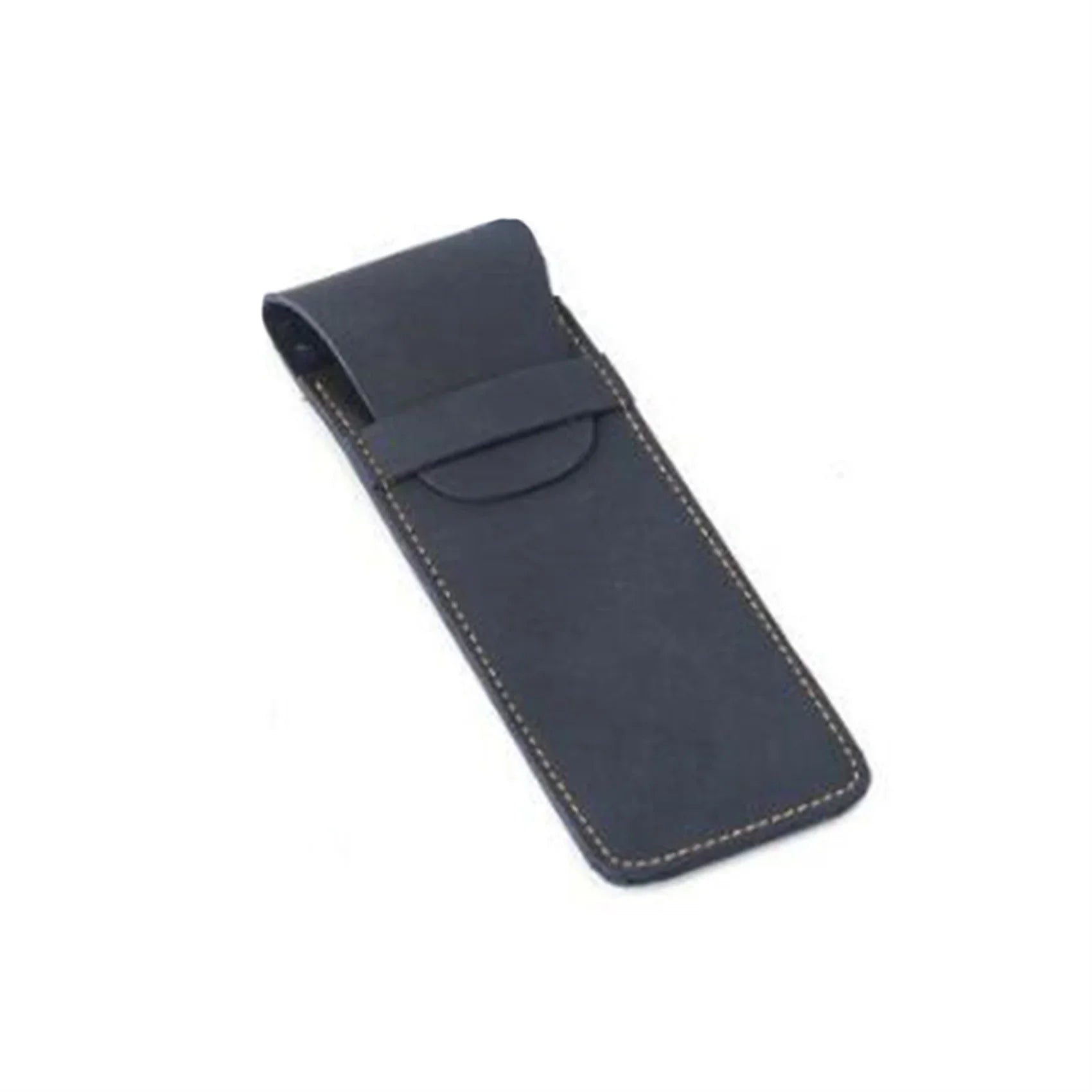 Vintage Frosted PU Leather Flap Pen Case High-end Fountain Pen Protective Sleeve Large Capacity Double Set of Pen Case Beauty World Shop