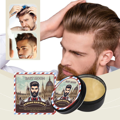 Long Lasting Stying Wax Fluffy Hair Pomade Wax Keep Hair Oil Edge Control Barbershop Tools Salon Hairdressing Mud Hair Styling Beauty World Shop