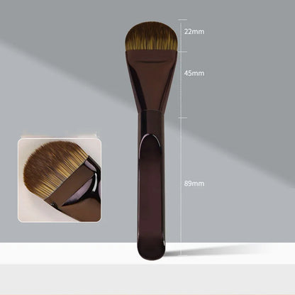 New 2Pcs Professional Foundation Makeup Brushes Soft Dense Hair for Blending Liquid, Cream Flawless Powder Makeup Beauty Tools Beauty World Shop