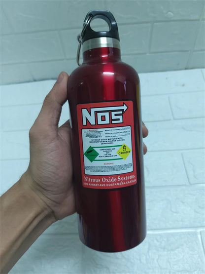 Car Insulation Cup NOS Nitrogen Cylinder Vacuum Stainless Steel Kettle 500ml High-capacity Travel Sports Bottle Water Cup 2025 Beauty World Shop