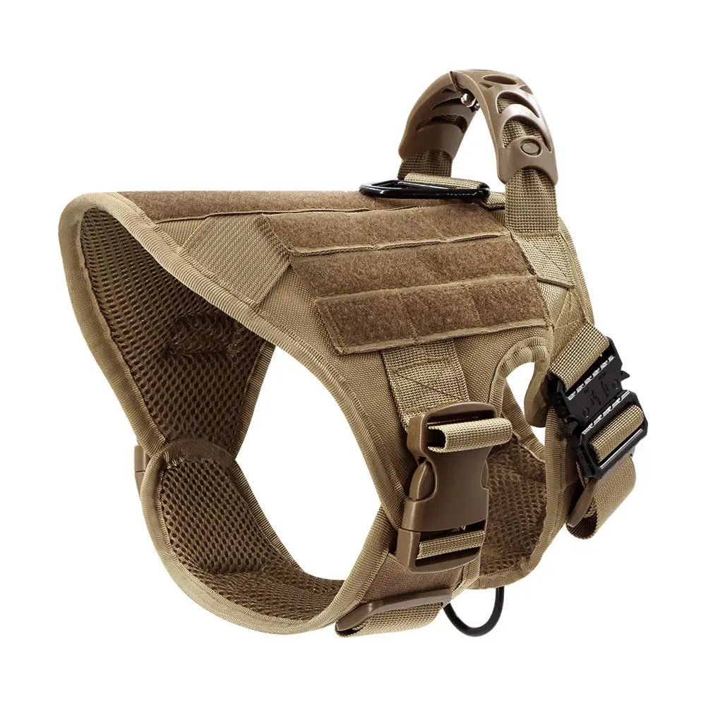 Military Large Dog Harness Training Pet Vest for French Bulldog German Shepherd Malinois Tactical Harnesses For Dogs Accessories Beauty World Shop