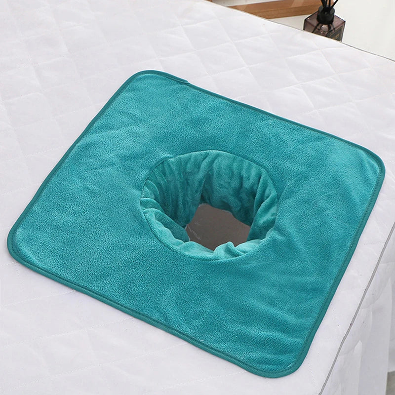 40*80cm Thickened Beauty SPA Massage Table Planking Face Towel With Hole Bed Bandana Beauty World Shop