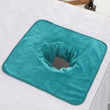 40*80cm Thickened Beauty SPA Massage Table Planking Face Towel With Hole Bed Bandana Beauty World Shop