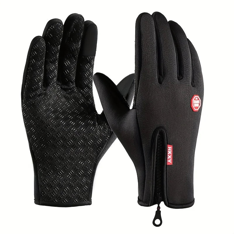 Outdoor Cycling Gloves, Bicycles for Warmth and Anti Slip in Autumn and Winter Beauty World Shop