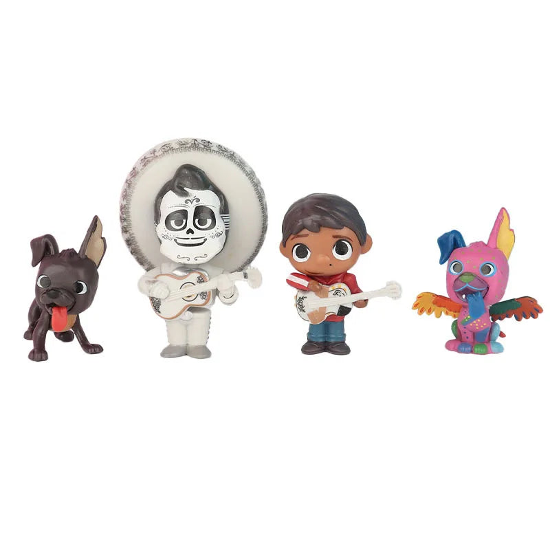 8 Pieces / Set COCO Cartoon Movie Action Figure Vinyl Figurine Collection Model Doll Toys Beauty World Shop
