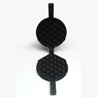 Commercial QQ Eggs Bubble Ball Baking Waffle Maker Iron Hongkong Waffle Eggette Mould Cake Mold Electirc Machine Non-stick Plate Beauty World Shop