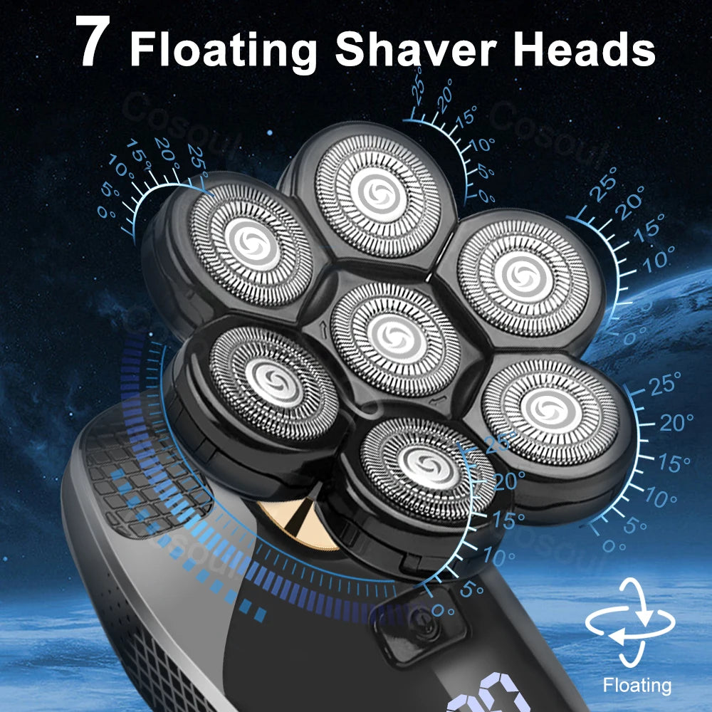 Cosoul Shaver for Men Electric Shaver Powerful Bald Head Shaver Beard Shaving Machine For Men Razor Husband Gift Boyfriend Beauty World Shop
