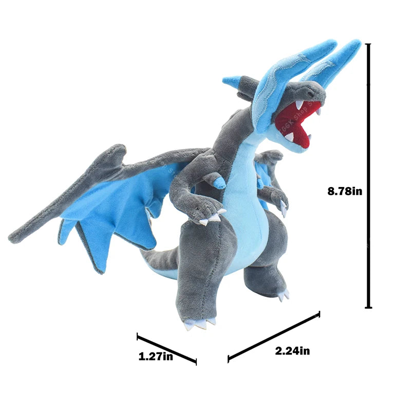 Animal Plush Toys Mega Charizard Stuffed Cotton Plush Dolls 22CM Collection Gifts For Children Toys Beauty World Shop